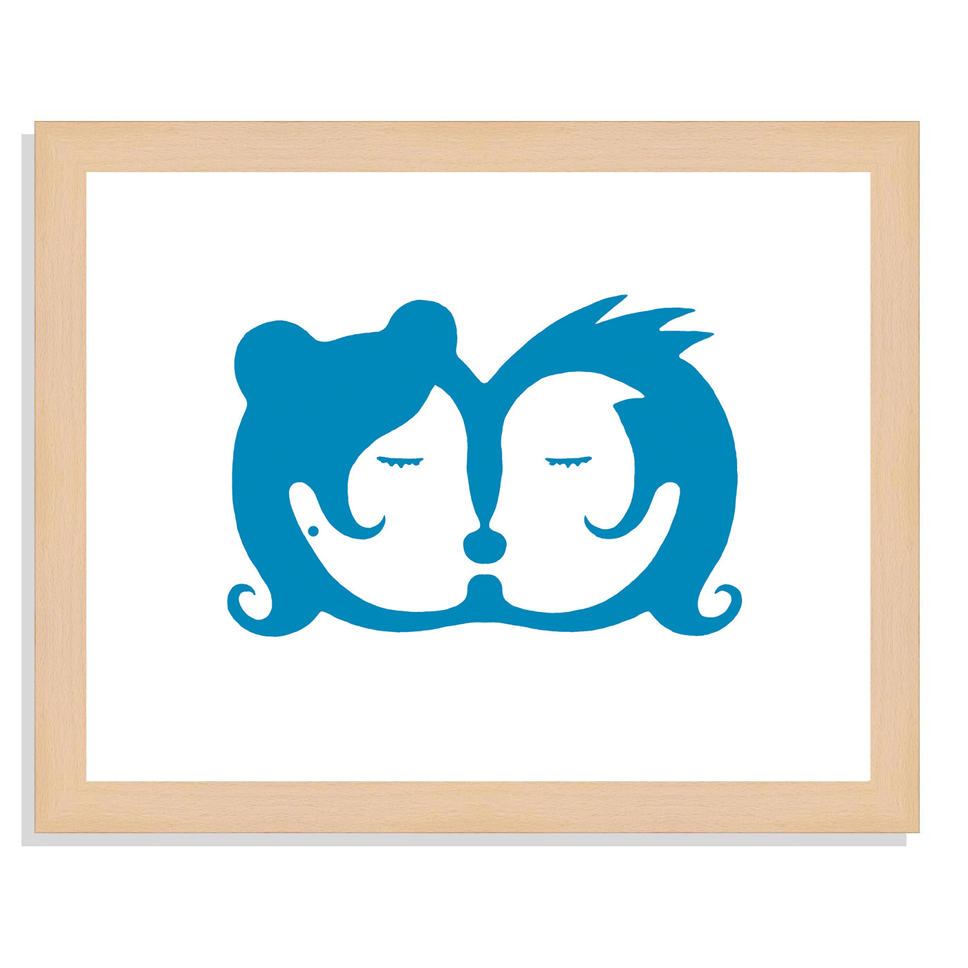 Beso chico-chica