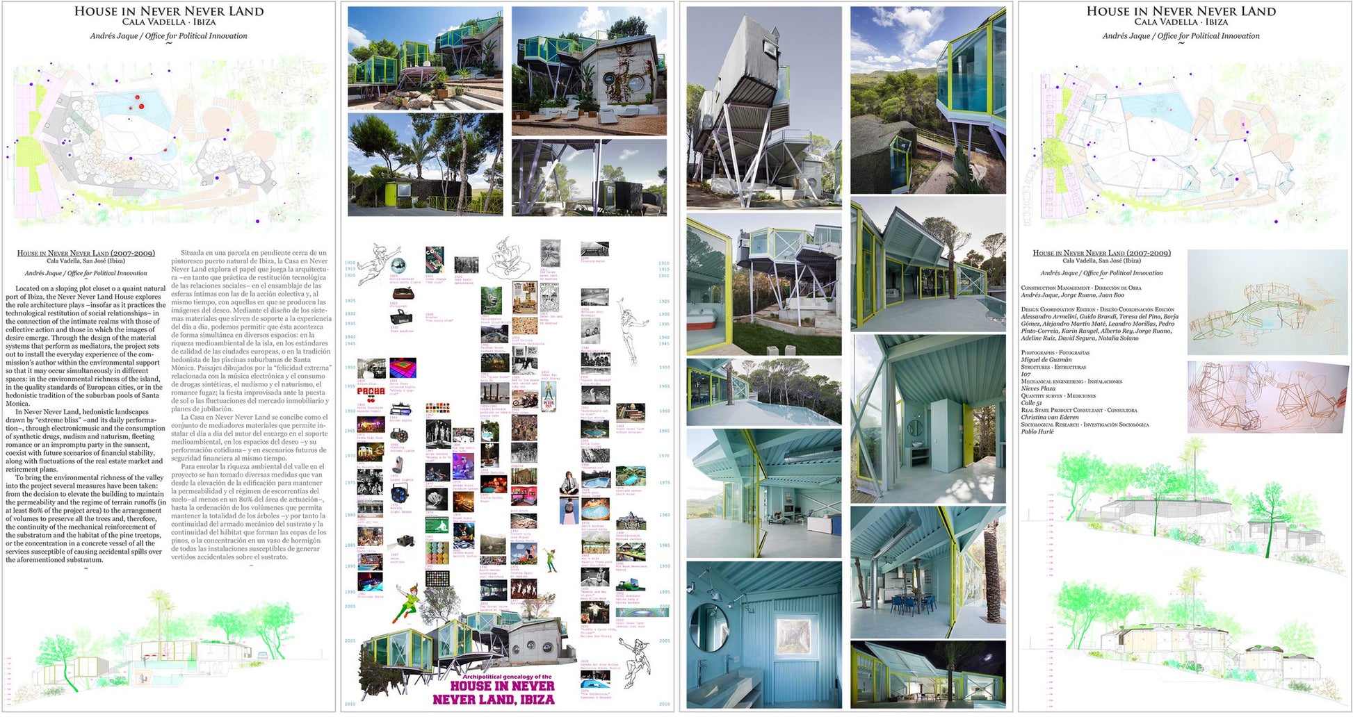 Andres Jaque brochure - House of never never land - Gunter Gallery