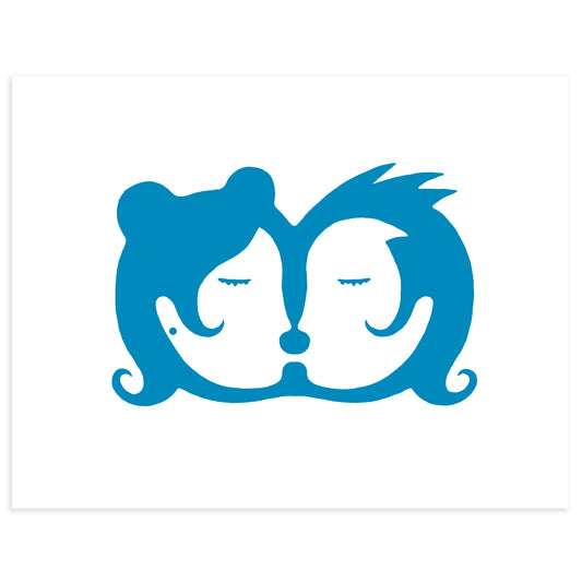 Beso chico-chica 